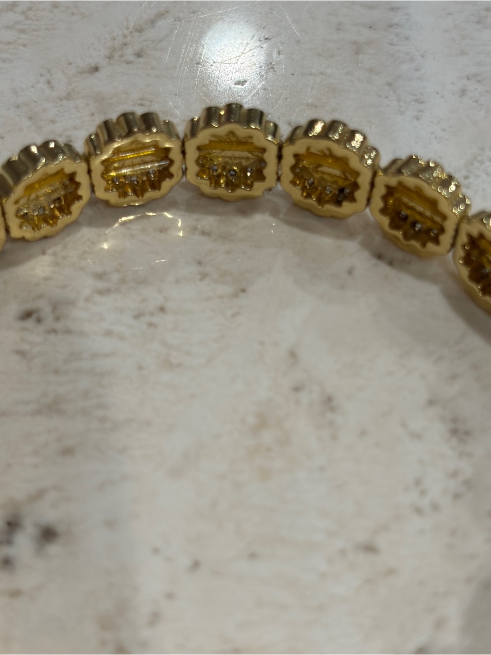 Lisa Gozlan smiley face bracelet - Picture 4 of 5